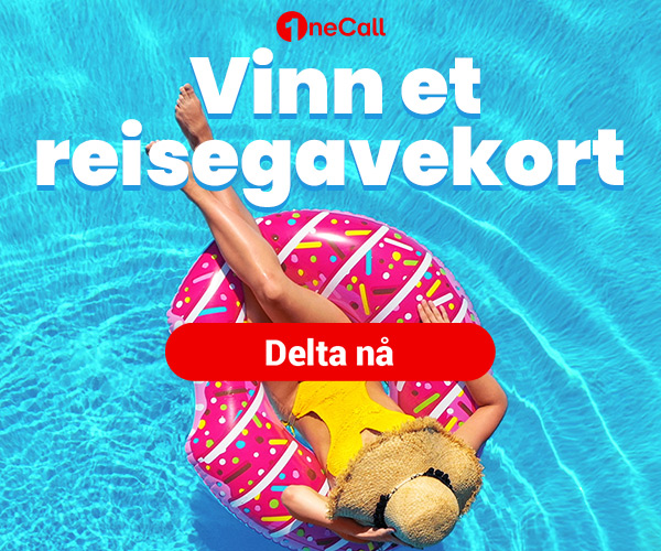 Delta i gratis trekning og vinn reisegavekort på 3 000 kr
