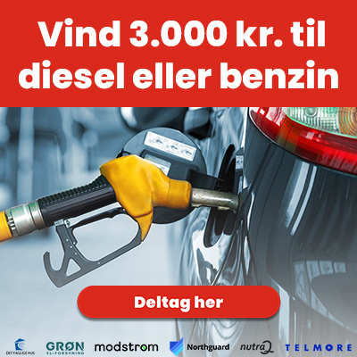Gratis diesel eller benzin til 3.000 kr