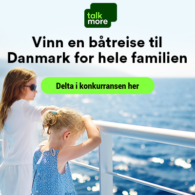 Gratis båtreise til Danmark for hele familien